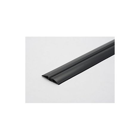 Canaleta para cables de plástico  Toploader  negra  longitud