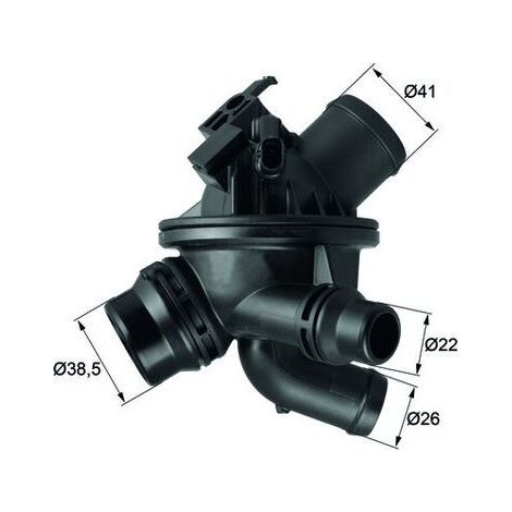 Thermostat, liquide de refroidissement MAHLE TM 21 97 BMW 1153 7 580 627 7580627