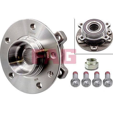 Kit de roulements de roue FAG 713 6920 40 FIAT 51952935 52183741 68264532AB