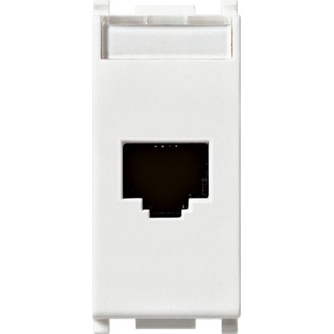 Presa Rj45 Netsafe Cat5E Utp Bianco VIMAR 14338.8