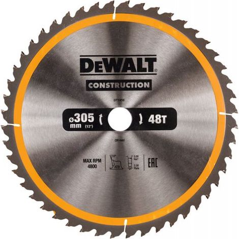 DeWALT - Sägeblatt 305x30 mm, 48 Zähne DT1959