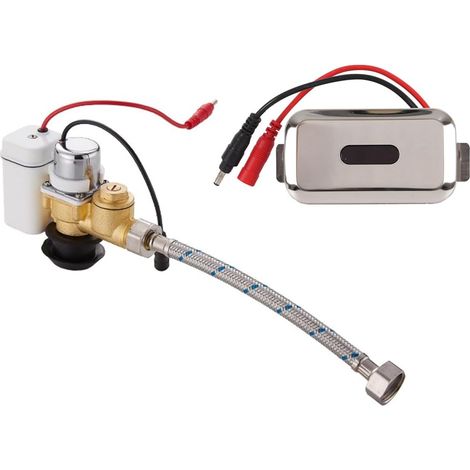 1 x Smart Contactless Urinal Flush Kit - Automatic Sensor Flush Kit Compatible with Standard Toilet for Public Toilet (1/5)