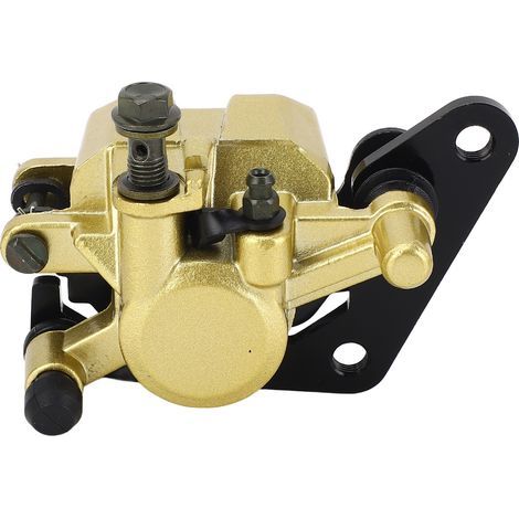 Generic Étrier de Frein Avant, étrier de Frein en Métal d'installation Facile YBR-125-FBC avec Plaquette de pour YBR125 2007 à 2017. (1/5)