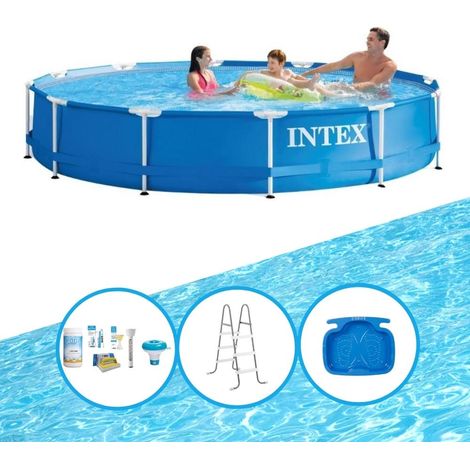 Intex Piscine Tubulaire Ronde - 366x76 cm - 4-pièces  S22460 (1/5)
