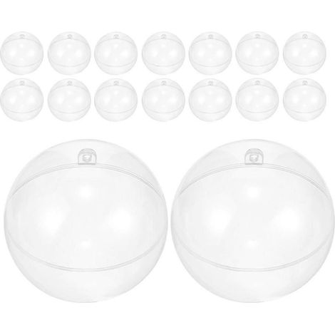 Boules de Noël transparentes à faire soi-même (36 pièces) (1/5)