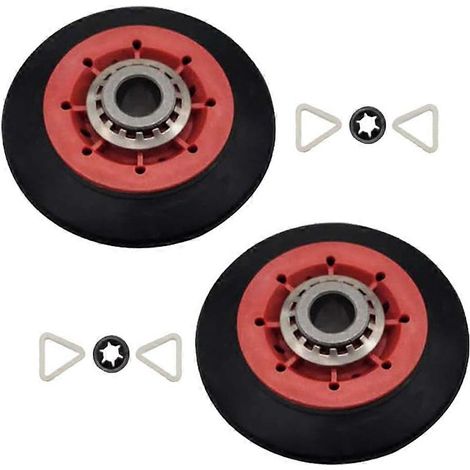 Rouleau de support de tambour de sèche-linge 8536974 pour sèche-linge Whirlpool, Kenmore et Maytag - Remplace les références 8536973, W10314171 et W10314173 (lot de 2) (1/5)