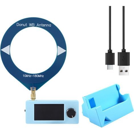 Kit récepteur radio SI4732 + support + antenne, écran 1,9 pouce, 10 kHz-180 MHz, radio ondes courtes FM/AM/LSB/USB, mini radio SI4732 (1/5)
