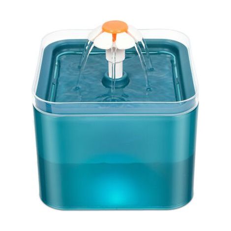 Super quiet 2L cat water fountain with LED lights, multiple filtration and three flow modes. (1/5)