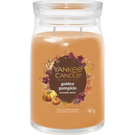 Vela Yankee Candle Golden Pumpkin 567g (1/5)