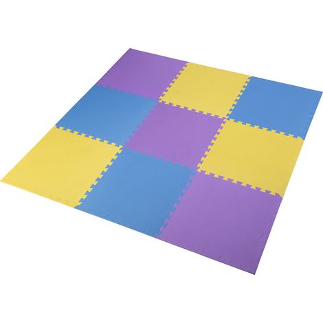 Puzzle schutzmatte multipack 60x60x10 cm 9 stuck (1/5)
