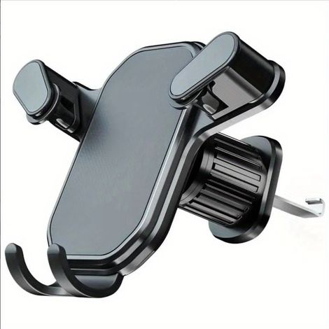 Support universel pour téléphone de voiture avec ventilateur, compatible avec les appareils mobiles de 4,7 à 6,7 pouces et les GPS. (1/4)