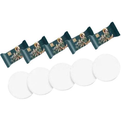Serviette compressée portable, douce et multifonctionnelle pour le camping et la randonnée-30x60cm 5pcs