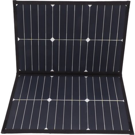 Faltbares 42W 16V Solarpanel mit 30A Regler, wasserdicht und hocheffizient, ideal für Camping und Wandern. (1/5)