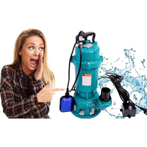 Pompe submersible Furiatka 1100 - 230V - Robuste et efficace - Système de broyeur (1/5)