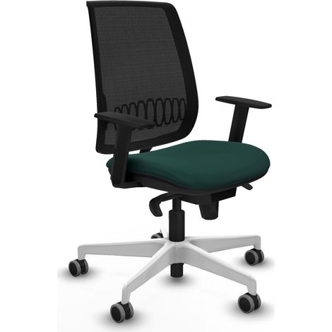 Silla de oficina piqueras y crespo Alares negro espuma inyectada (1/2)