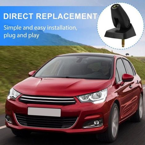 Base D'Antenne De Toit - Pour Réception Radio AM/FM - Compatible Peugeot Et Citroën - ABS + Aluminium - 1 Pièce (1/4)