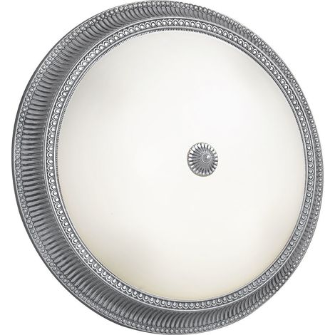 Kolarz MILORD Plafonnier décoratif en verre à 4 lumières, chrome (1/4)
