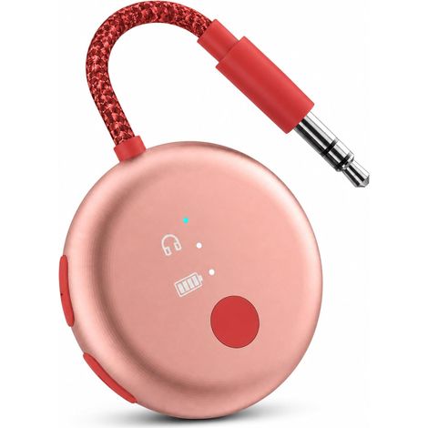 Adaptateur Avion Bluetooth pour AirPods, Autonomie 25h (1/5)