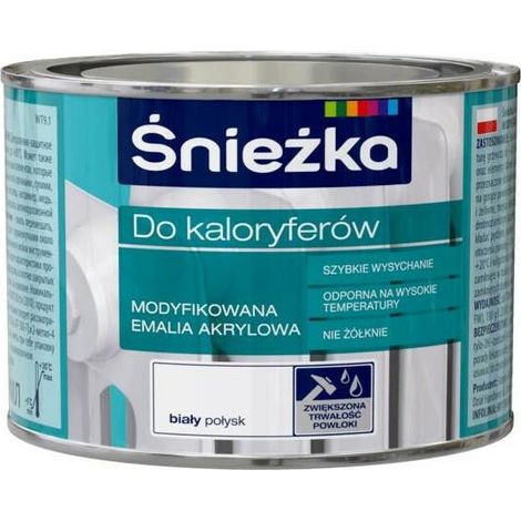 Śnieżka Para radiadores - Esmalte acrílico modificado 0,4l (1/2)