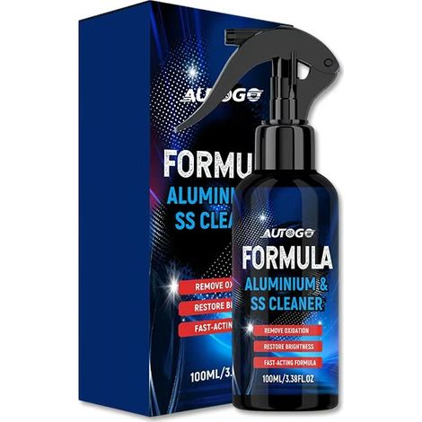 AUTOGO Metal Cleaner – Gentle cleaning product for removing stains and rust from aluminum and stainless steel parts (1/5)
