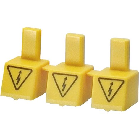 Siemens 5ST36553HG Protezione da contatto accidentale, giallo per collegamenti liberi per barra di distribuzione UL 489