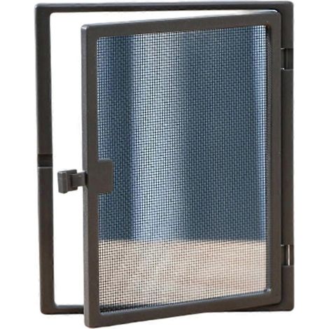 Moskitonetz für kleine Fenster, erhöhte Windbeständigkeit, einfache Montage, grau (1/5)