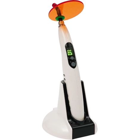 HAUTOUR Lumière de traitement dentaire, lumière de traitement dentaire rechargeable bleue de la puissance élevée LED, lumière de traitement dentaire de LED (1/5)