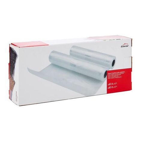 Bolsa alimen. vacio 22/28cmx5m lacor 2 pz