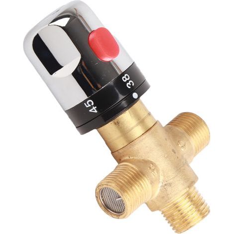 Thermostatisches Mischventil für Waschbecken, Wassertemperaturregelung für Armaturen (1/5)