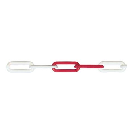 Chaine plastique noir/jaune 6 mm x 25 m (Par 25) (1/4)