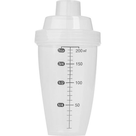 Mélangeur Vinaigrette 200 ml Plastique Sauce Mélangeur pour Salade,marinades - Melangeur Vinaigrette Gradué Shaker - Anti-Fuite (1/5)