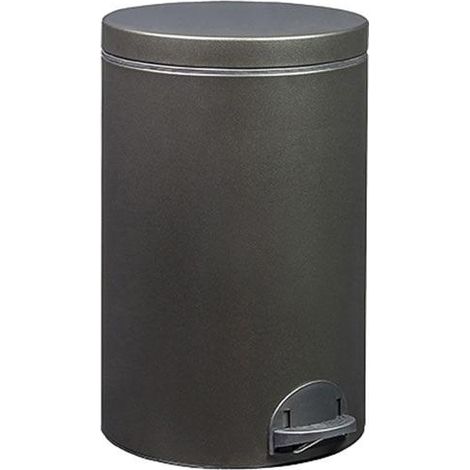 Rossignol Elora 20L pattumiera a pedale nero basalto