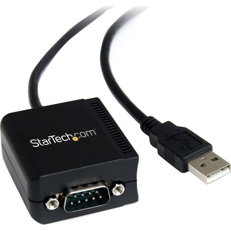 StarTech.com Câble adaptateur FTDI USB vers série RS232 1 port avec isolation optique