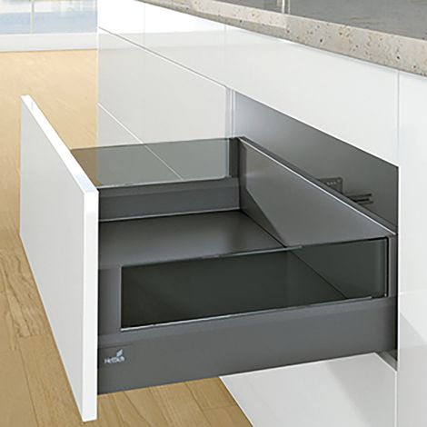 Designside pour casseroliers hauteur 186/218 - Longueur : 350 mm - HETTICH (1/2)