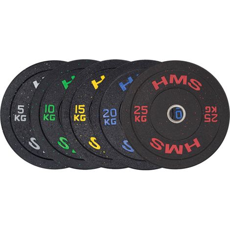 Olympische Bumper Plate, 5 kg, Grau (1/5)