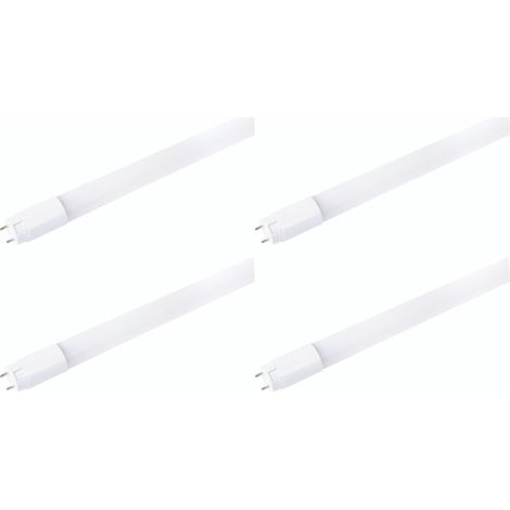 Tube LED V-TAC HIGH LUMEN, Classe énergétique : E, 16,5 W, 1850 lm, G13, 4000 K, 120 cm, 4 pièces