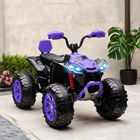 Quad électrique enfant 24V 2 places violet 109 x 68,5 x 76 cm (1/5)