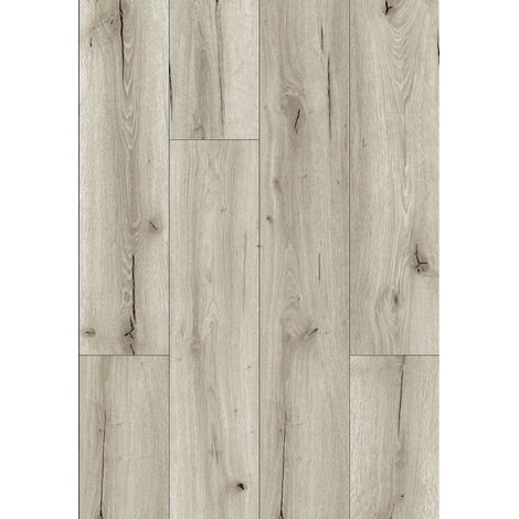 Mexen Wirginia panneaux vinyles 1227 x 187 mm LVT Dryback 2,5 mm, sous-couche PVC, 4 V-Joint, Chêne - F1305-1227-187-255-4V1-01 (1/5)