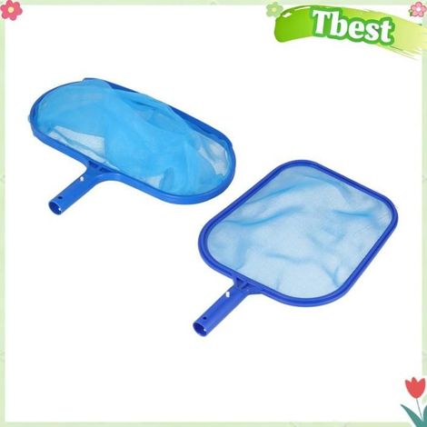 Tbest Filet de piscine Filet D'écumoire de Piscine, Filet à Feuilles de Piscine Multifonctionnel Portable Durable jouets flotteur (1/5)