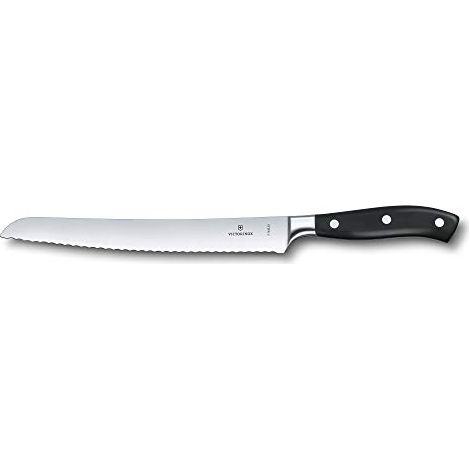 Victorinox Coltello da Pane 23 cm Manico Ergonomico Nero (1/4)