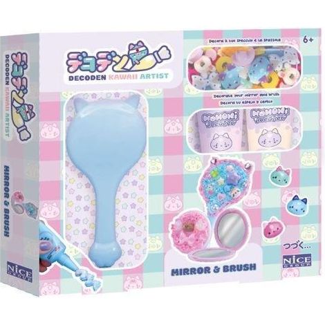 Specchio e spazzola per capelli