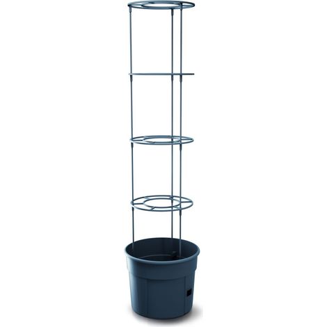 Prosperplast Tomatentopf Kunststoff anthrazit