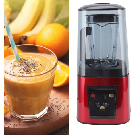 Mixeur insonorisé 80 dB pour cafés professionnels avec couvercle insonorisé, norme américaine 110 V (1/5)
