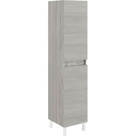 COLONNA PER BAGNO 'LISBONA' rovere ghiaccio  - SAVINIDUE