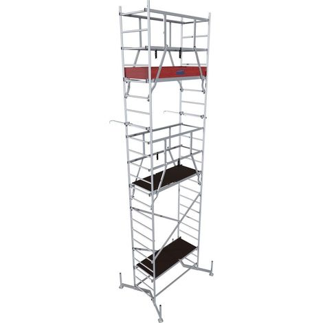 Krause Komplettgerüst MONTO ClimTec 7,0 m Arbeitsgerüst (1/3)