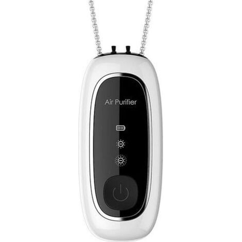 Tragbarer Luftreiniger für Zuhause mit negativen Ionen, USB-Ladefunktion, tragbaren Filtern und geringem Geräuschpegel (1/4)