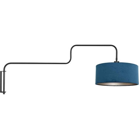 Steinhauer - lampada da parete - Bloeba - blu nero - metallo (1/3)
