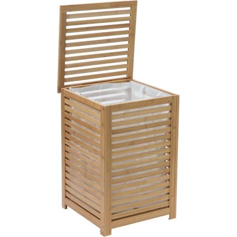 Pongotodo Bambú natural 5FIVE Sicela 40x40xh.58 -
