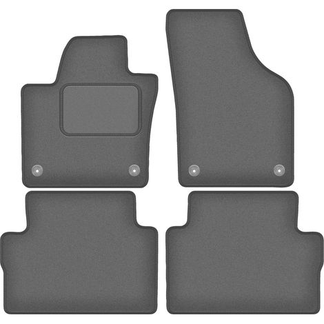 Alfombrillas de grafito para Seat Alhambra II monovolumen (2010-2018)