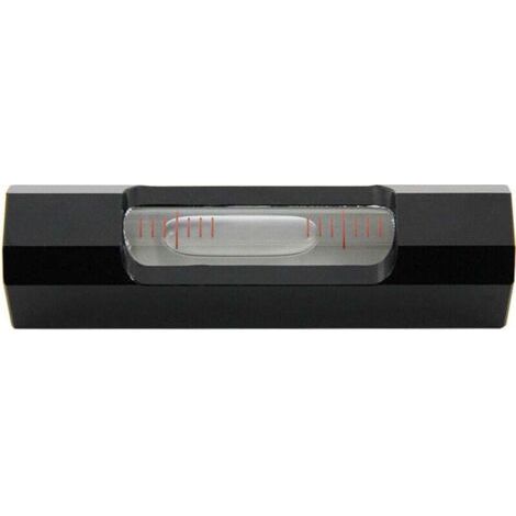 Mini Niveau À Bulle Portable 0.02 Mm/pour M Niveau À Bulle Haute Précision(noir) (1/3)